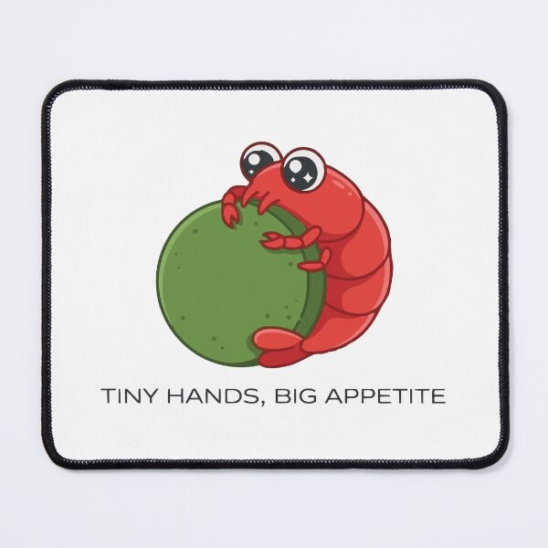 Item preview, Tiny Hands Big Appetite Hungry Cherry Shrimp designed and sold by Petzzz.