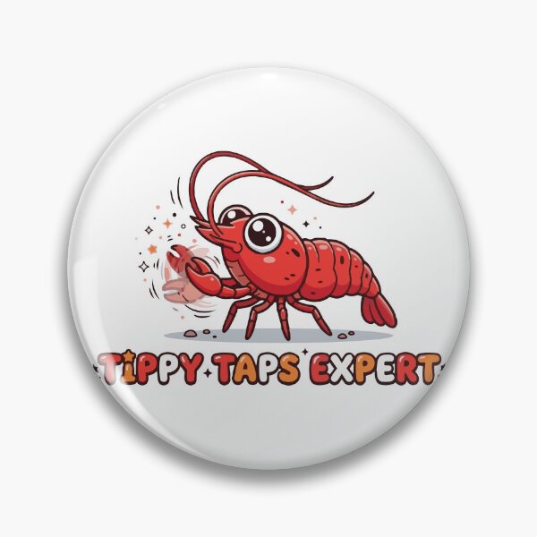 Item preview, Tippy Taps Expert Cute Neocaridina Shrimp Meme designed and sold by Petzzz.