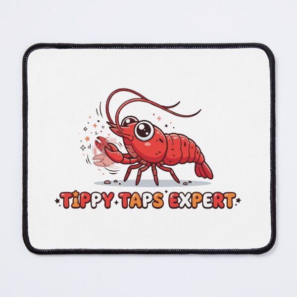 Item preview, Tippy Taps Expert Cute Neocaridina Shrimp Meme designed and sold by Petzzz.