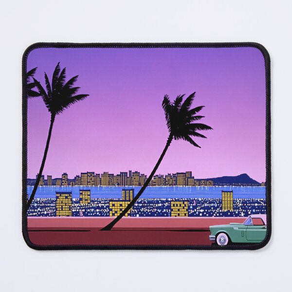 Item preview, Retro Japanese Coastal Dream-12 - Hiroshi Nagai city pop designed and sold by kg07-.