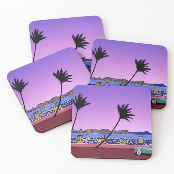 Item preview, Retro Japanese Coastal Dream-12 - Hiroshi Nagai city pop designed and sold by kg07-.