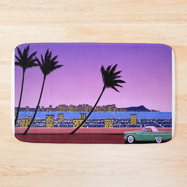 Item preview, Retro Japanese Coastal Dream-12 - Hiroshi Nagai city pop designed and sold by kg07-.