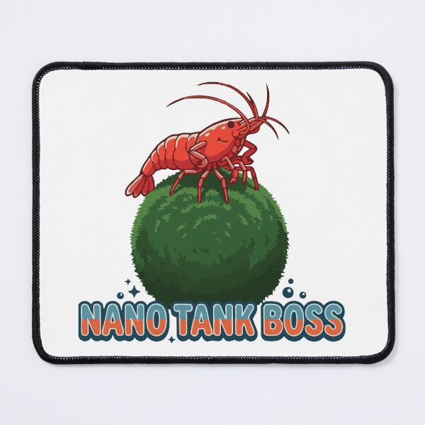 Item preview, King Of The Nano Tank Cherry Shrimp On Moss Ball designed and sold by Petzzz.