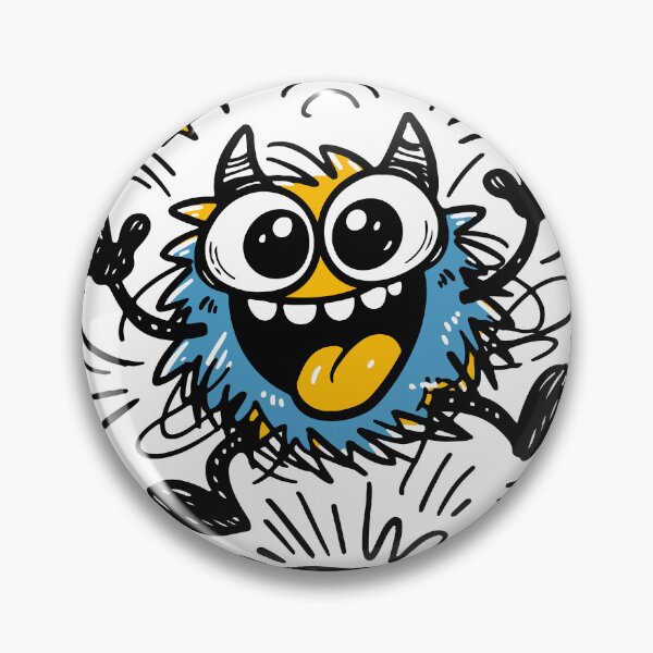 Item preview, A tired doodle monster expressing exhaustion in a humorous way. The relatable emotion gives it strong meme potential.1 designed and sold by Dejbar.