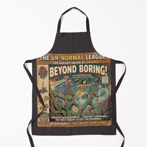 Item preview, The Un-Normal League: Beyond Boring - Retro Comic Origins designed and sold by ern vintage store.