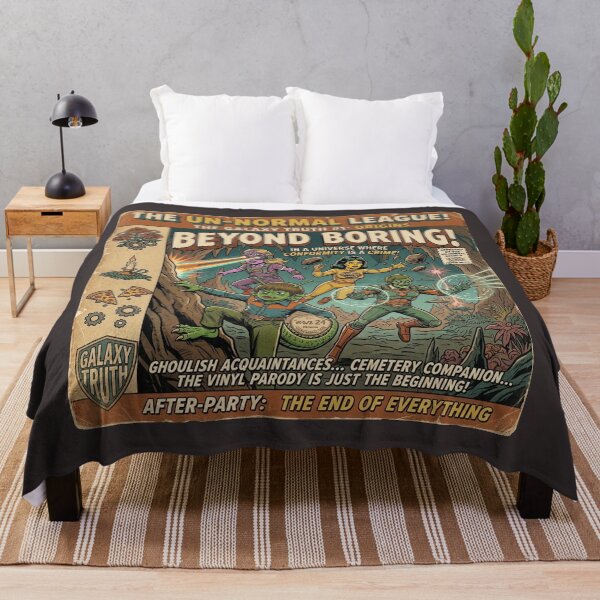 Item preview, The Un-Normal League: Beyond Boring - Retro Comic Origins designed and sold by ern vintage store.