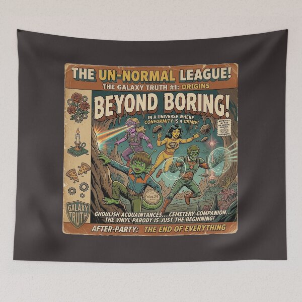 Item preview, The Un-Normal League: Beyond Boring - Retro Comic Origins designed and sold by ern vintage store.