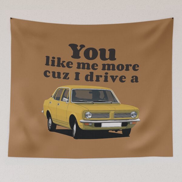 Item preview, You like me more cuz I drive a Morris Marina designed and sold by knappidesign.