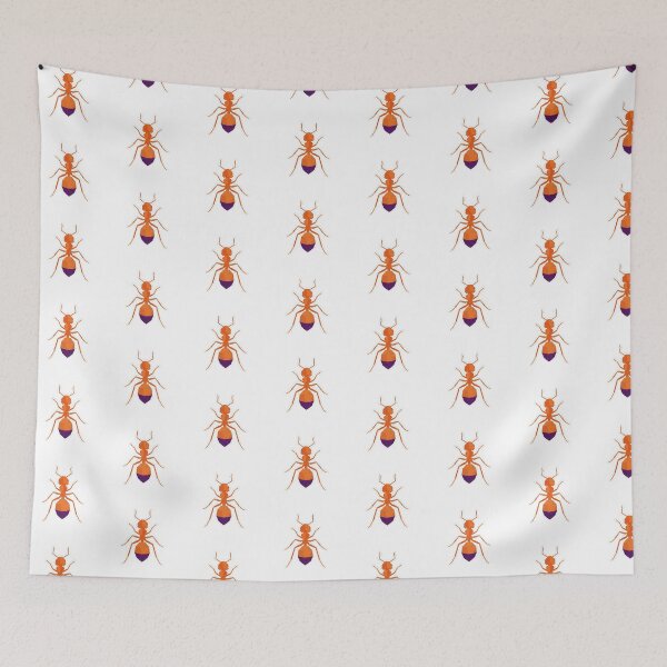 Item preview, Geometric Fire Ant – Warm Design for Outdoor Enthusiasts designed and sold by bsbd-action.
