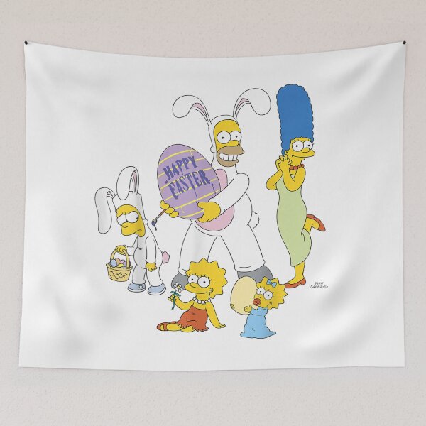Item preview, Happy Easter Family Wearing Bunny Costumes designed and sold by StanaLuis.