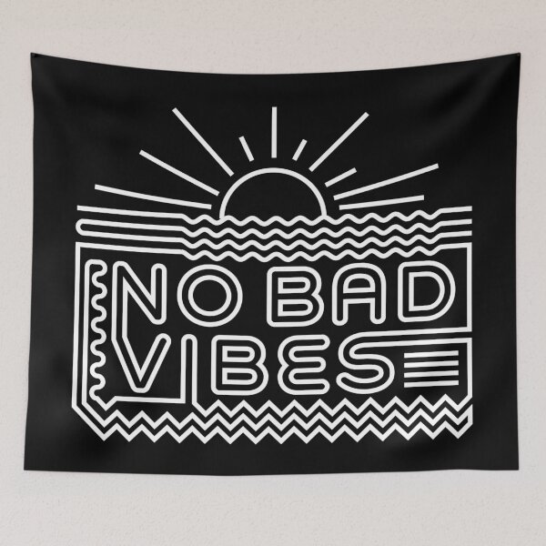 Item preview, no bad vibes designed and sold by Kerry Pritchard.
