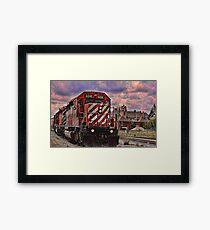 Eastbound CP@ Cambridge_2 Framed Print