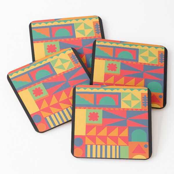 Item preview,  It'S A Small World Pattern (Summer Palette) designed and sold by 3ankbot.