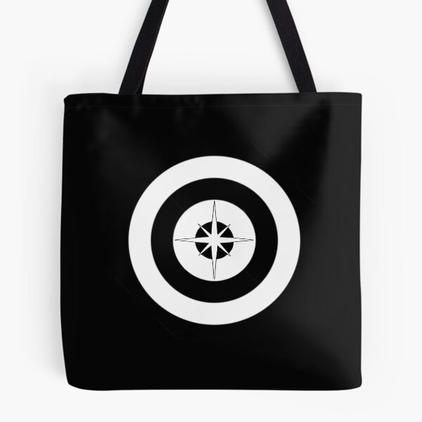 Item preview, North Star Black and white Bullseye  designed and sold by theniamhmachine.