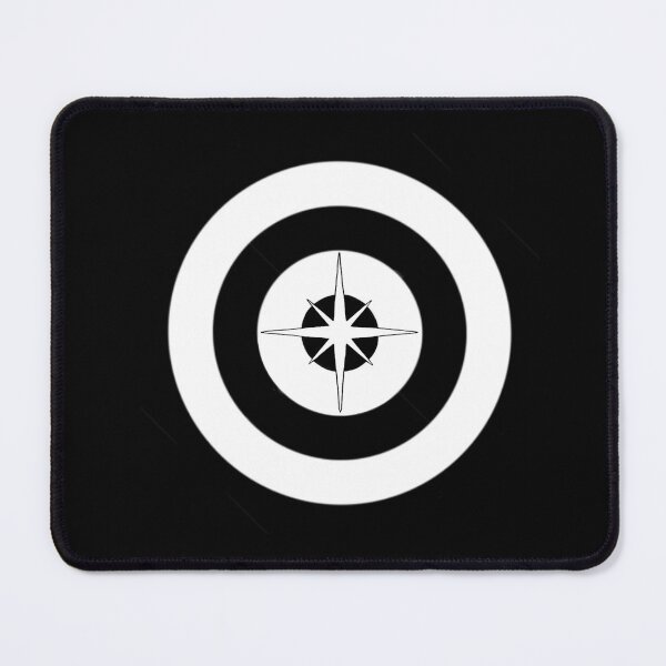 Item preview, North Star Black and white Bullseye designed and sold by theniamhmachine.
