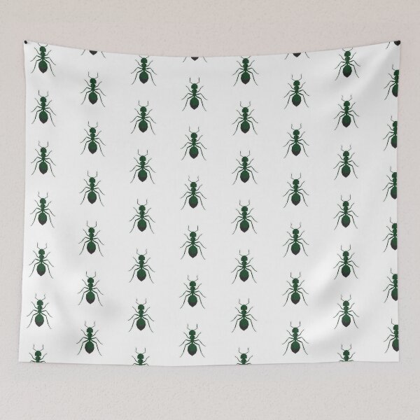 Item preview, Green Ant Polygonal Forest – Ecological Art for Environment Lovers designed and sold by bsbd-action.