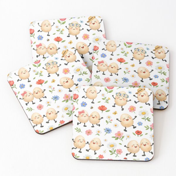 Item preview, Easter eggs among flowers designed and sold by Atelierby-Anita.