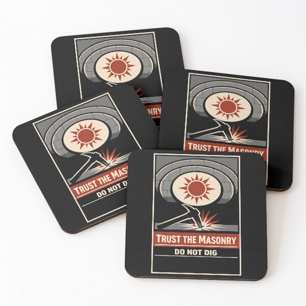 Item preview, Trust The Masonry Public Safety Notice designed and sold by agearb.