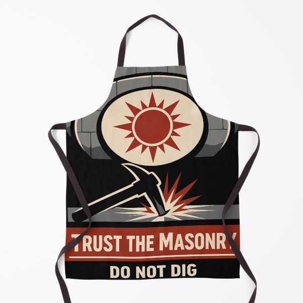 Item preview, Trust The Masonry Public Safety Notice designed and sold by agearb.