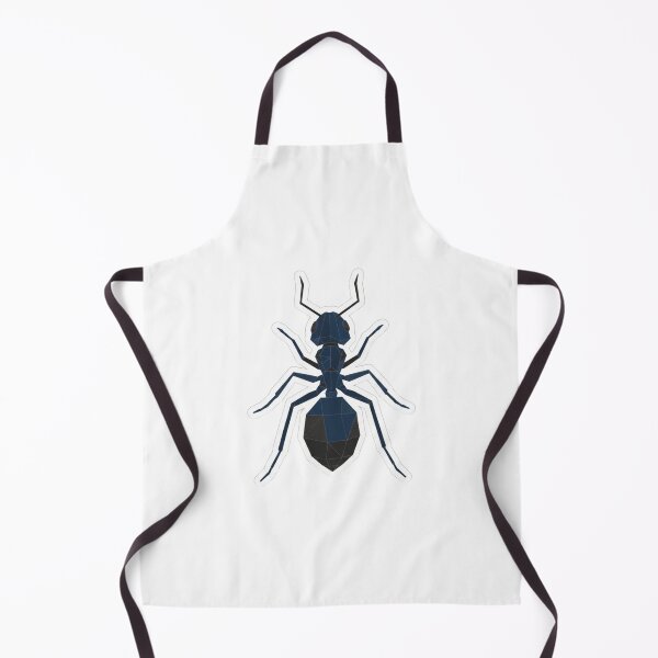 Item preview, Geometric Midnight Blue Ant – Minimalist Sticker for Technology and Gadgets designed and sold by bsbd-action.
