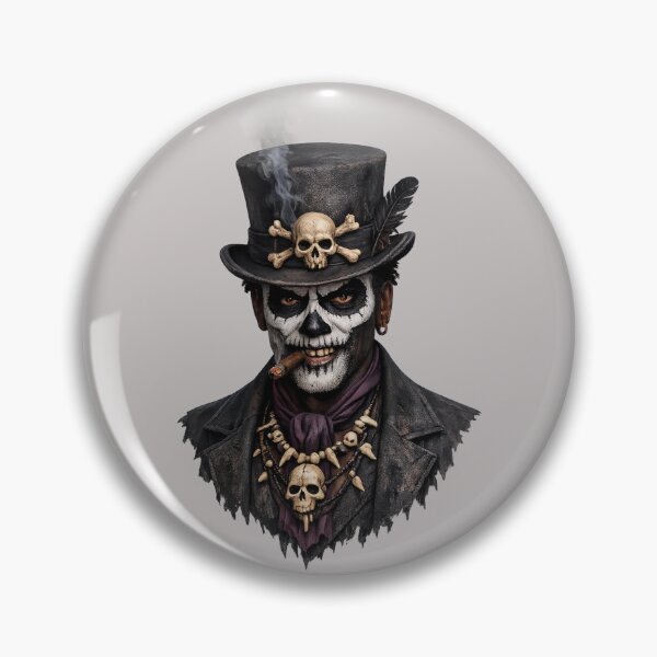 Item preview, Baron Samedi – Voodoo Loa of Death | Occult Mystic Design designed and sold by Cauldron Crafts.