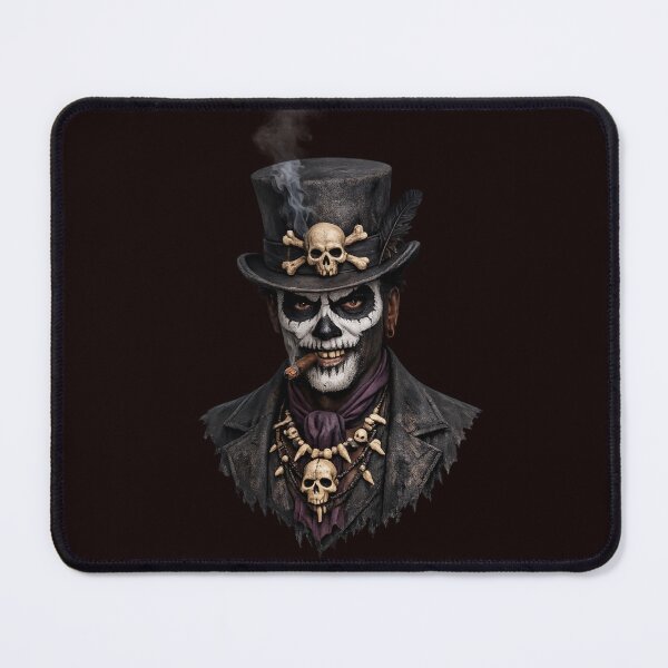 Item preview, Baron Samedi – Voodoo Loa of Death | Occult Mystic Design designed and sold by Cauldron Crafts.