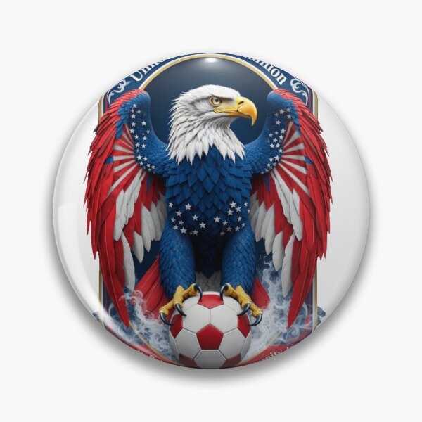 Item preview, USA Eagle Liberty T-Shirt, Dominion Pulse Emblem Mug, American Flag Soccer Pride Gift designed and sold by YMLux.