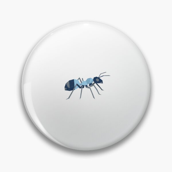Item preview, Blue Glacier Ant in Perspective – Dynamic Illustration for Curious Minds designed and sold by bsbd-action.