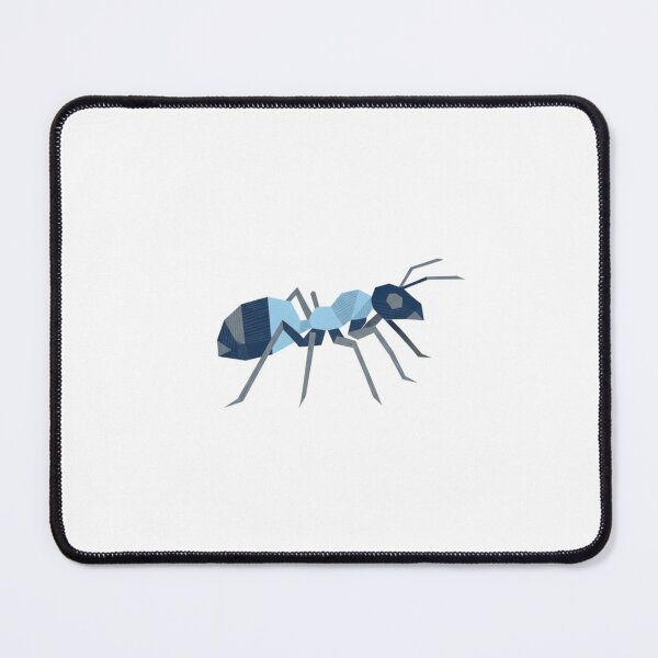 Item preview, Blue Glacier Ant in Perspective – Dynamic Illustration for Curious Minds designed and sold by bsbd-action.