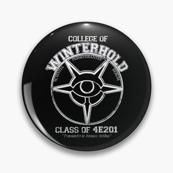 Item preview, Winterhold College Graduate Scientia Perseverantes Rerum Class Of 4E201  designed and sold by SherlocksStore.