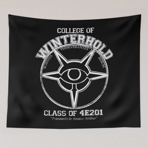 Item preview, Winterhold College Graduate Scientia Perseverantes Rerum Class Of 4E201  designed and sold by SherlocksStore.