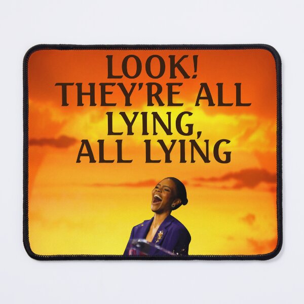 Item preview, LOOK! They're All Lying, All Lying designed and sold by Kirkwood Young.