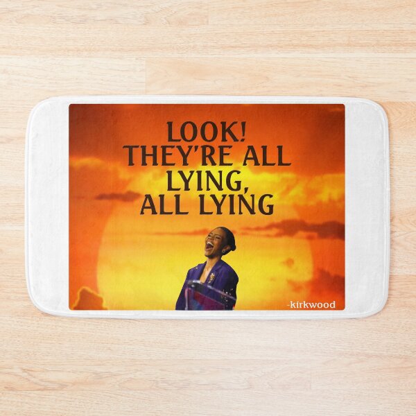 Item preview, LOOK! They're All Lying, All Lying designed and sold by Kirkwood Young.