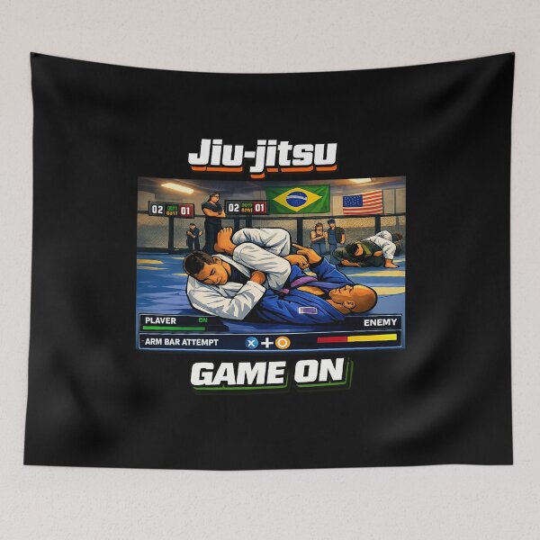 Item preview, Jiu-Jitsu Game On Next Gen Gaming designed and sold by MojaveTradePost.