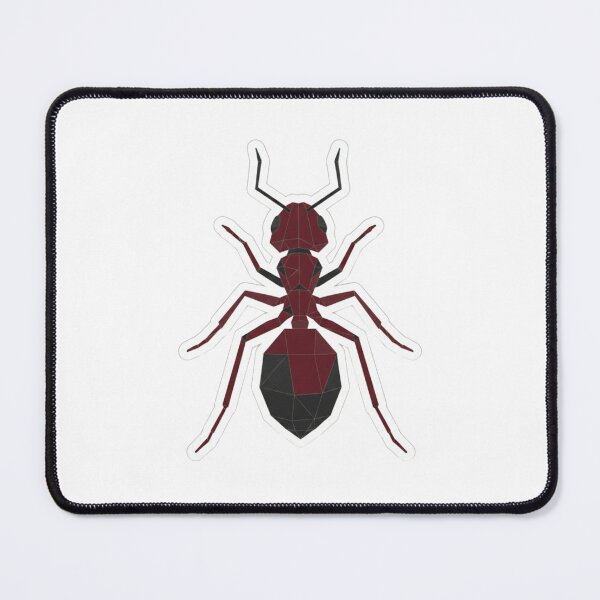 Item preview, Crimson Ant and Low Poly Charcoal – Intense Art for Strong Personalities designed and sold by bsbd-action.