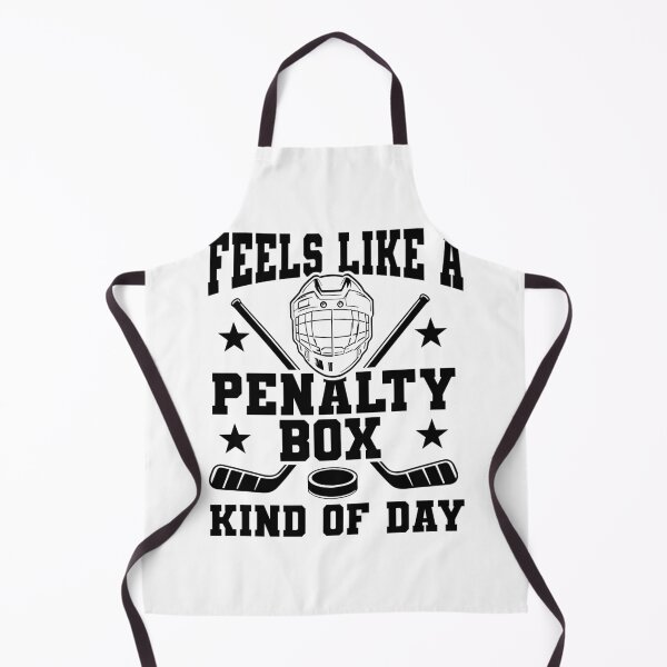 Item preview, Feels Like A Penalty Box Kind of Day Funny Hockey Players designed and sold by clarabersetart.