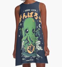 Good Luck Cthulhu A-Line Dress