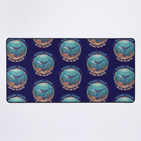 Item preview, Ocean Escape – Explore the Depths Marine Life Illustration designed and sold by Dogandesighn.