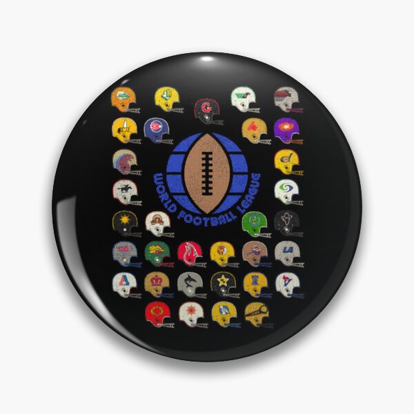 Item preview, World Football League Defunct Team Helmets  designed and sold by SherlocksStore.