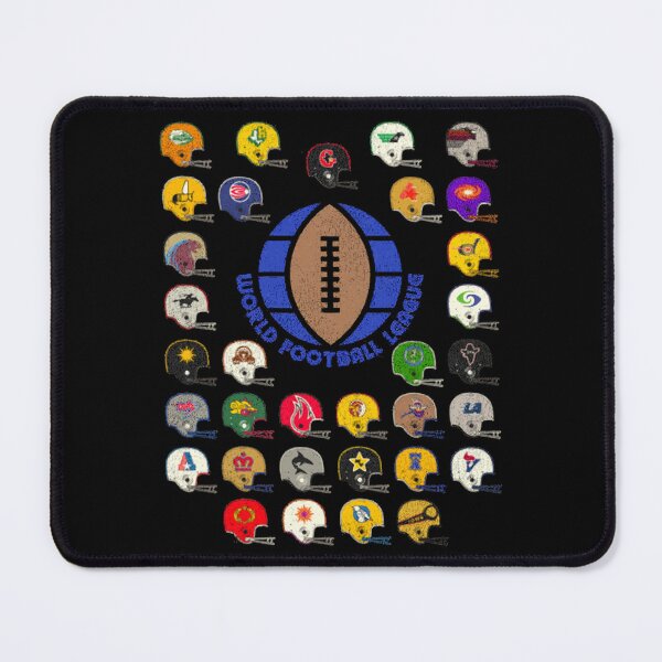 Item preview, World Football League Defunct Team Helmets  designed and sold by SherlocksStore.