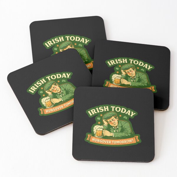 Item preview, Irish Today Hungover Tomorrow Retro St. Patrick's Day Shirt designed and sold by Mosogoloso.