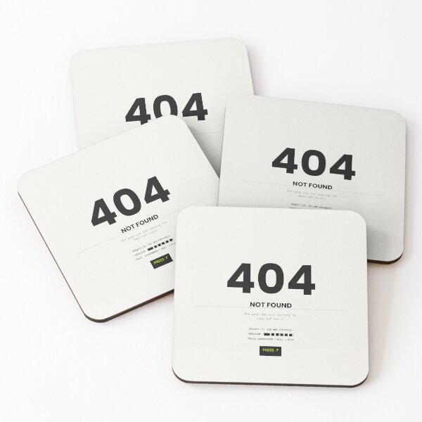 Item preview, 404 Error Page Not Found Minimal Geek Art designed and sold by 5SKseries.