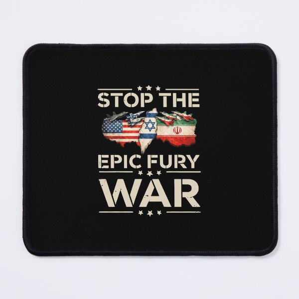 Item preview, Stop The Epic Fury War USA designed and sold by clarabersetart.