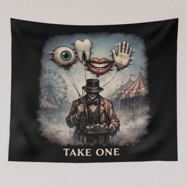 Item preview, Take One Surreal Circus Vintage Horror Carnival designed and sold by SplashTastic.