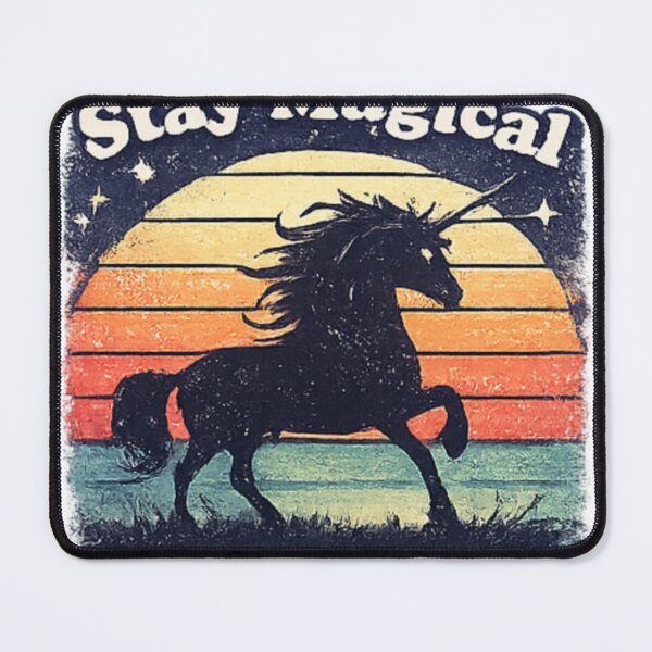 Item preview, Retro Sunset Unicorn Silhouette Vintage designed and sold by Stammstamp.