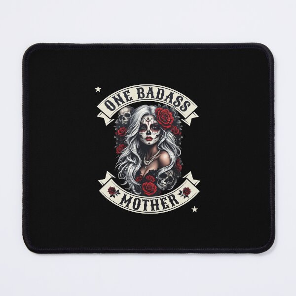 Item preview, One Badass Mother Mom Stepmom Single Mom Mamma Mother's Day designed and sold by clarabersetart.