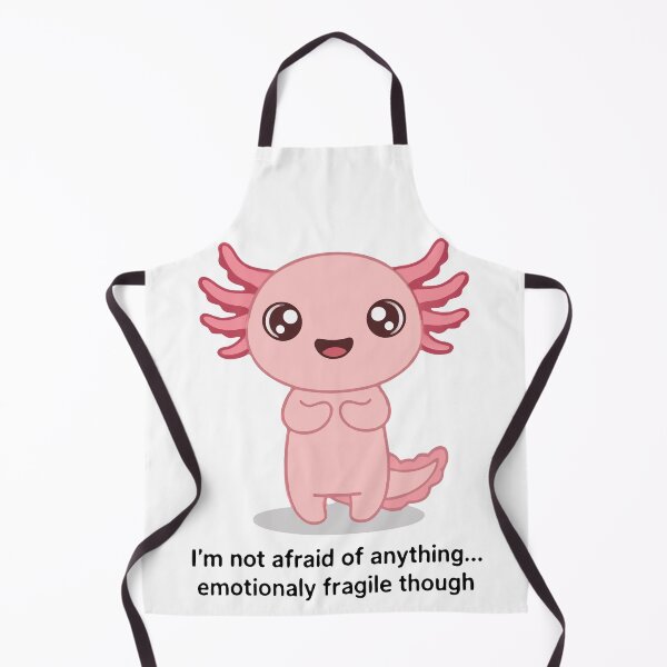 Item preview, Emotionally Fragile Pink Axolotl designed and sold by Zatch-Bell.