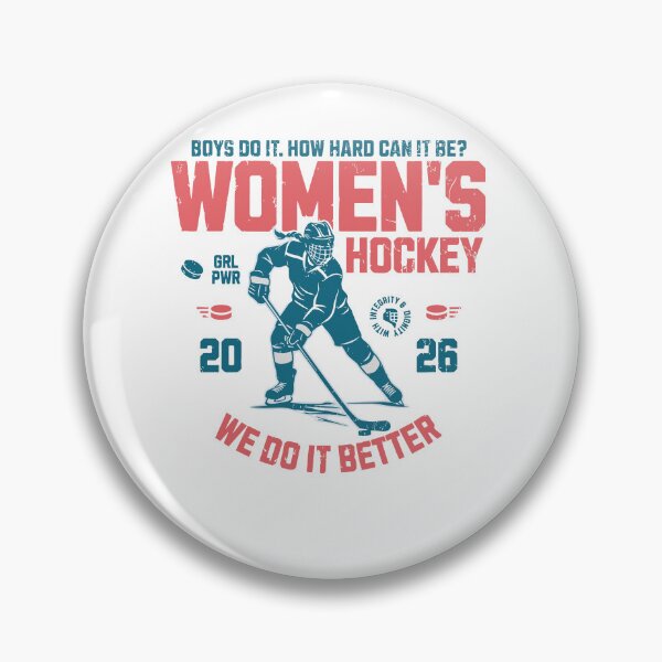 Item preview, Boys Do It How Hard Can It Be We Do It Better Women's Hockey 2026 designed and sold by clarabersetart.