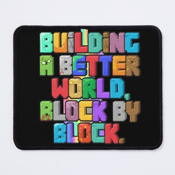 Item preview, Gamer Girl Empowerment - Building A Better World Block By Block designed and sold by ChaosModeArt.