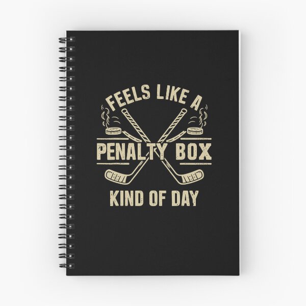 Item preview, Feels Like A Penalty Box Kind of Day Hockey Players Game Day Sports designed and sold by clarabersetart.